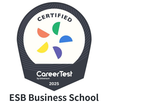 Career Test Zertifikat für 2025 für die ESB Business School