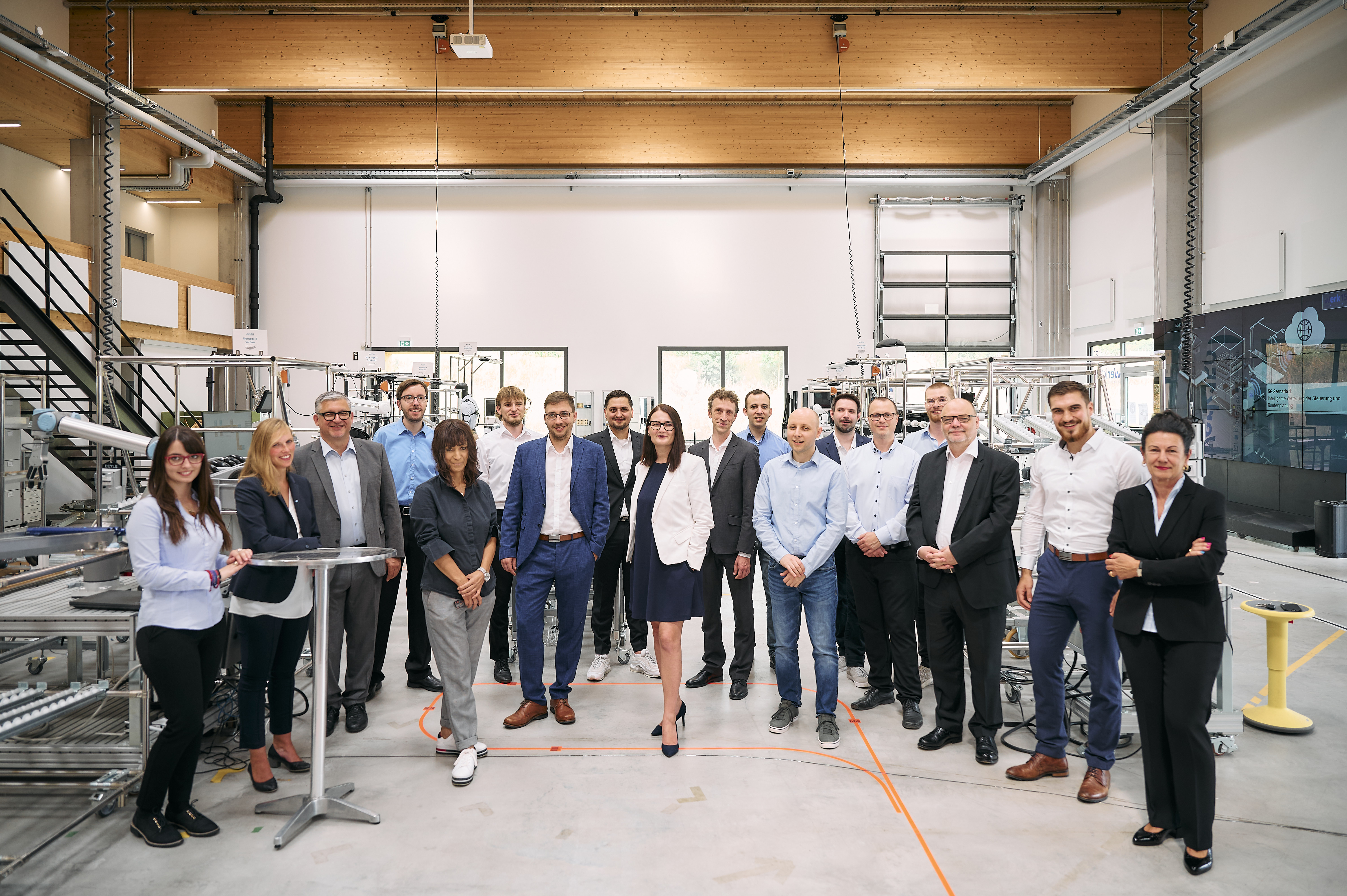 Mitglieder des ESB Business School Werk150-Projekts