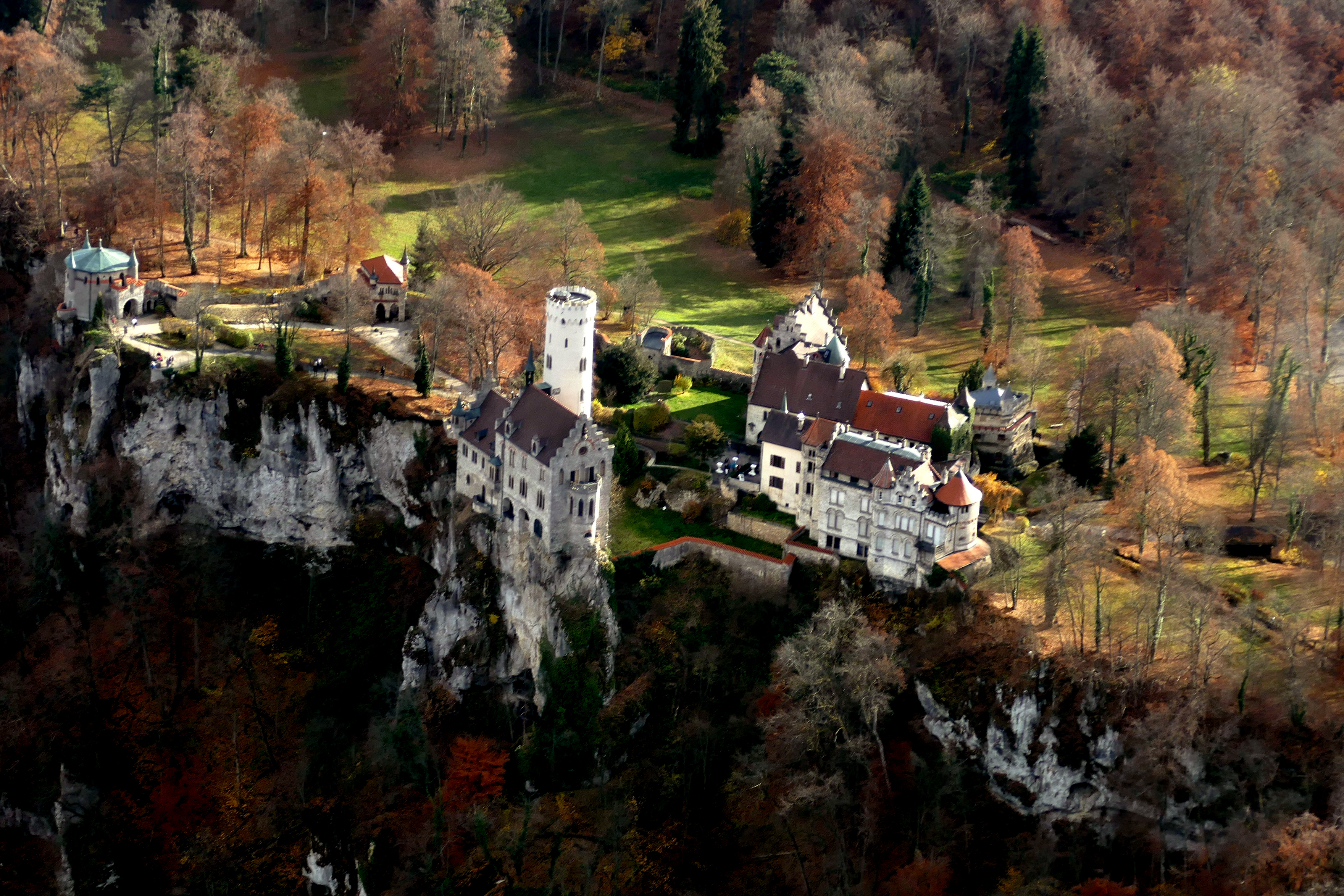 Ein Bild von Schloss Lichtenstein