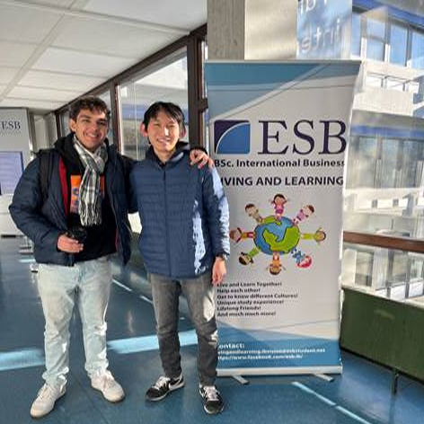 Ein Bild von Sotaro Shimizu, ein Austauschstudent der ESB Business School aus Japan