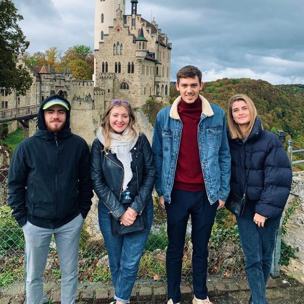 A picture of Lucien, an ESB Business School exchange student from France