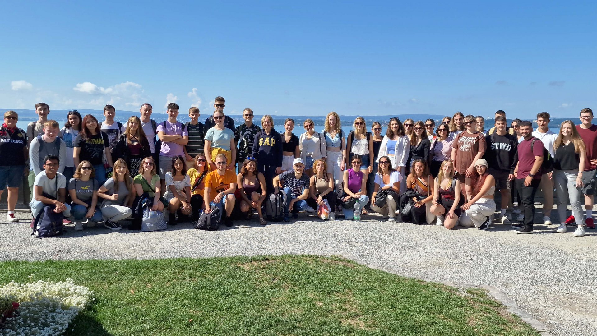 International Exchange Students an der ESB Business School auf Exkursion am Bodensee