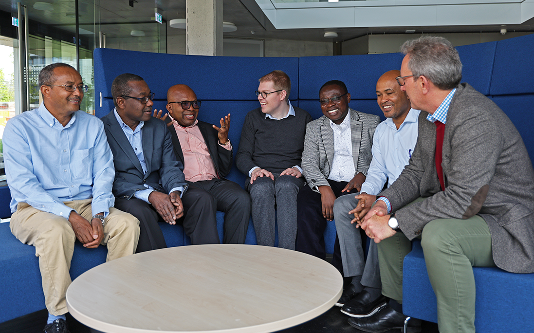 Gesprächsrunde Think Tank DBA auf dem Campus in Reutlingen