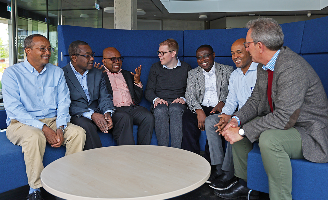Meeting of African & German Research during a Research Workshop at ESB Business School Reutlingen