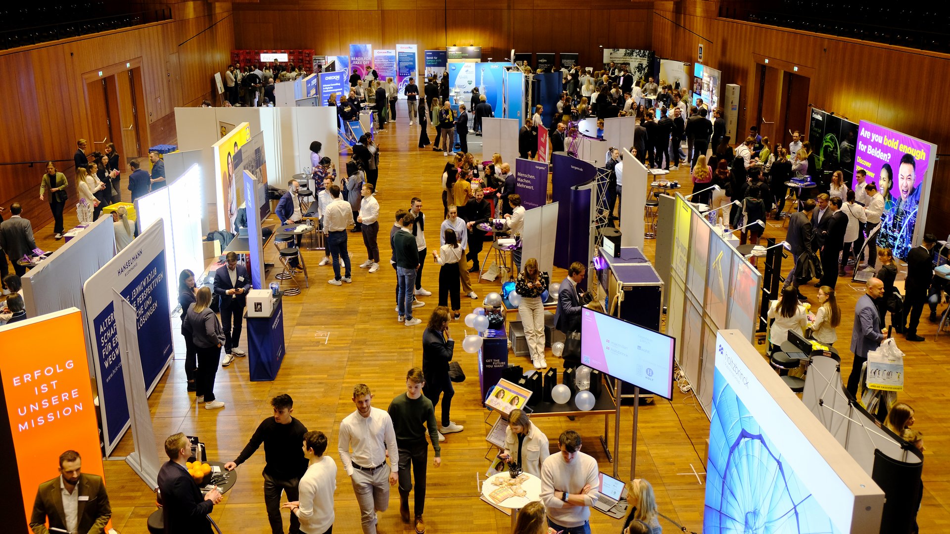 Recruiting - Messe International Business Fair der ESB Business School