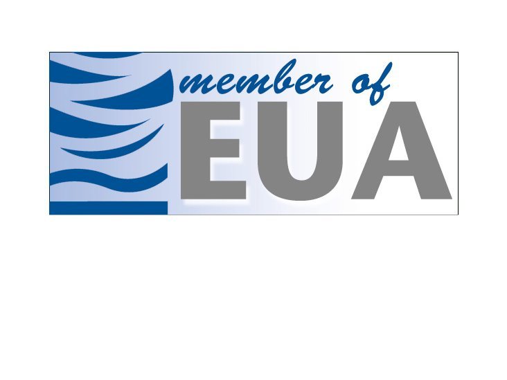 Logo zur Mitgliedschaft bei der European University Association 