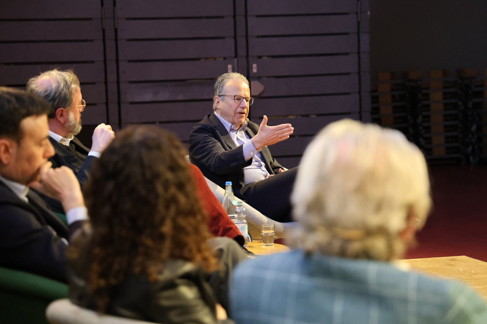 Frank-Jürgen Weise debating at the Economic Forum of the ESB Business School 2026