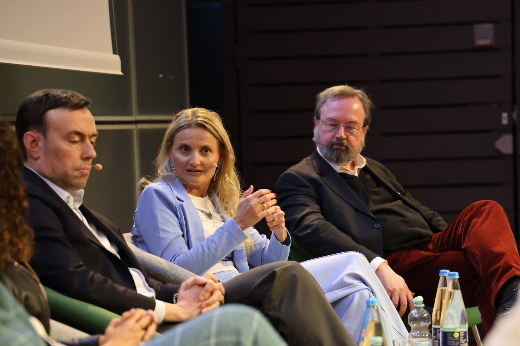 Nils Schmid, Isabel Grupp-Kofler and Dr. Bernd Villhauer (left to right)