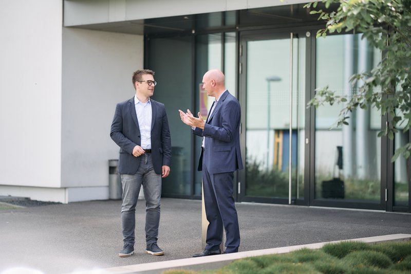 Professoren der ESB Business School im Gespräch