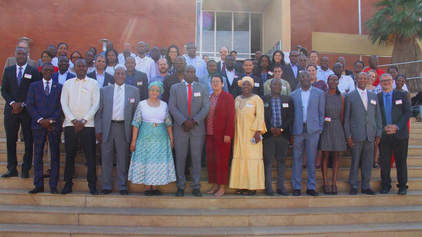  Members of the ESB Business School Namibian German Incubator project 
