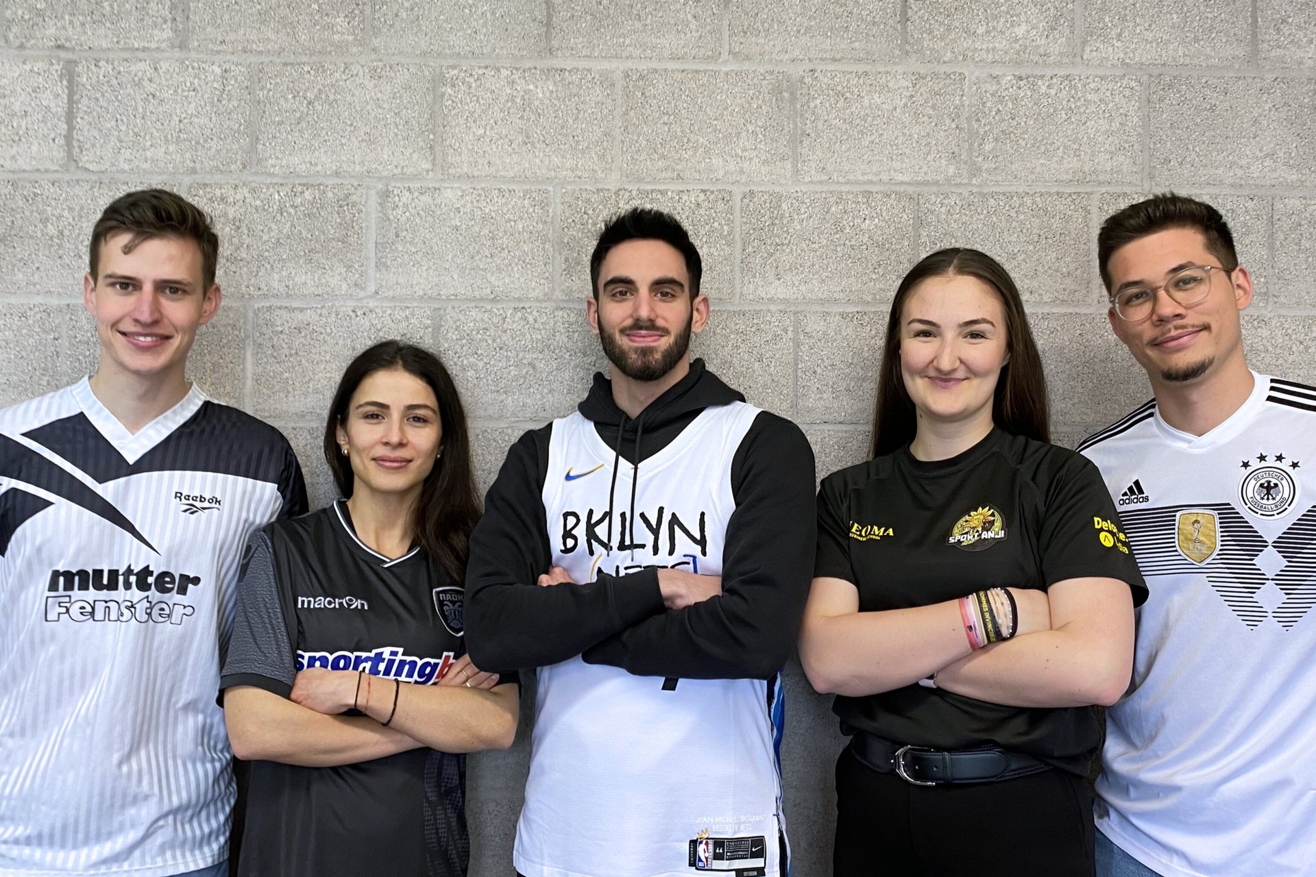 Sportteam der Austauschstudierenden